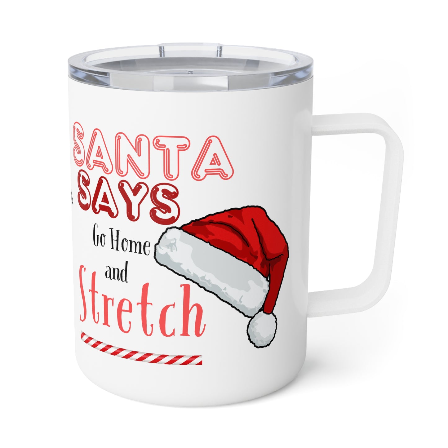 Holidays:: Dance teacher Christmas coffee mug, insulated 10oz holiday gift for dance teachers and cheer coaches| cheer coach| choreographer gifts