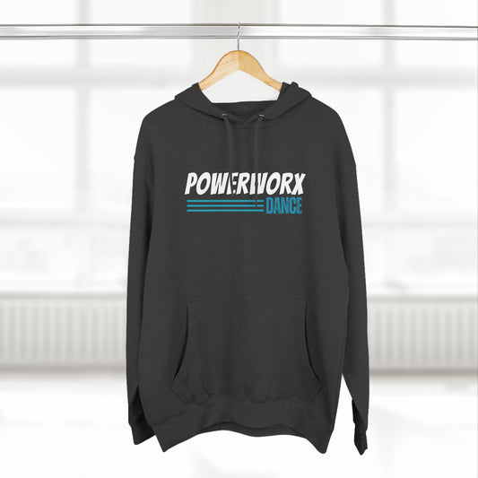 PWD | Adult Unisex Fleece Hoodie| Powerworx 3 lines