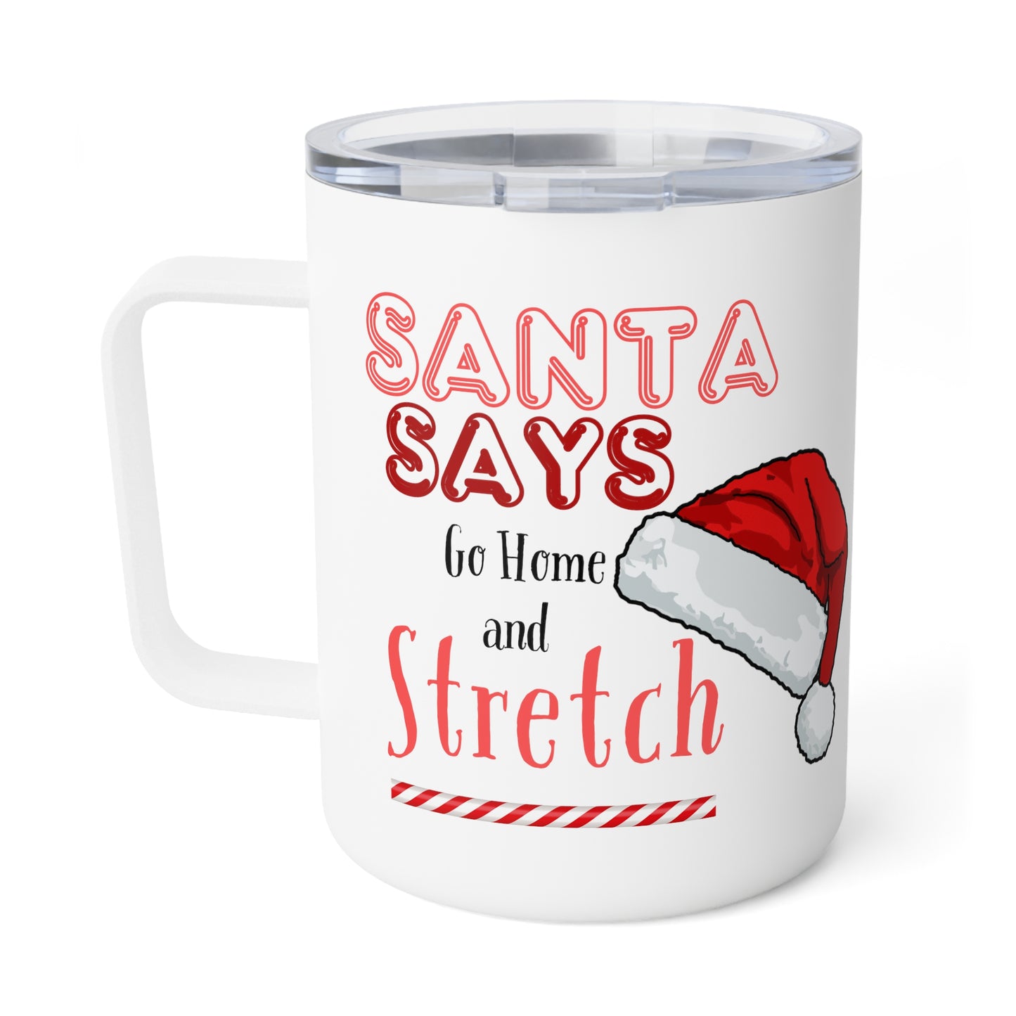 Holidays:: Dance teacher Christmas coffee mug, insulated 10oz holiday gift for dance teachers and cheer coaches| cheer coach| choreographer gifts