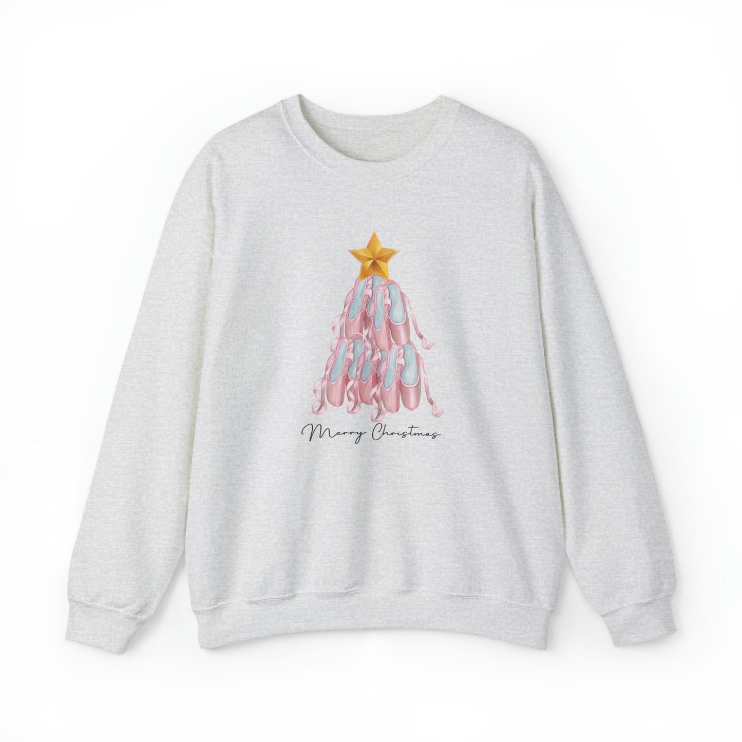 ballet pointe shoe christmas tree, merry christmas, gift for ballerina dancer, dance teacher gift