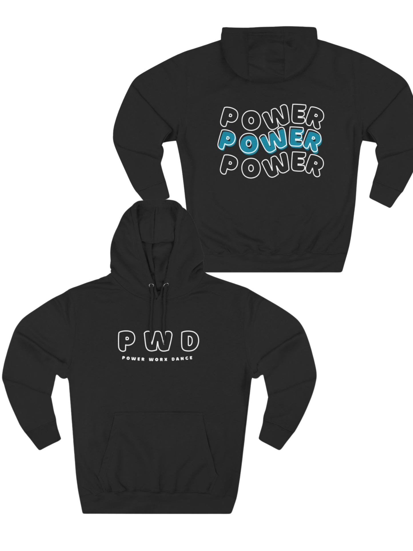 PWD | Adult Unisex Fleece Hoodie| PWD Power