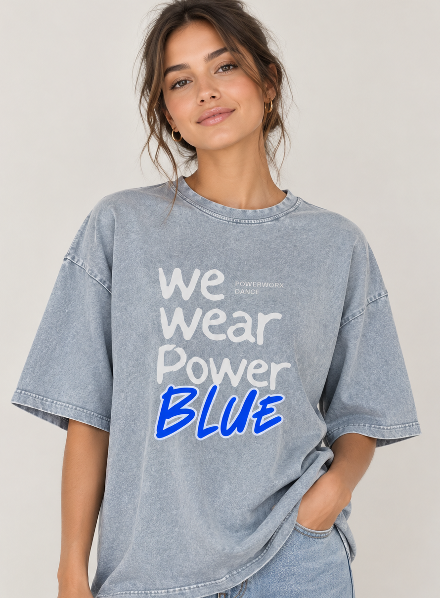(PWS) Mineral Wash Boxy Cotton T-Shirt