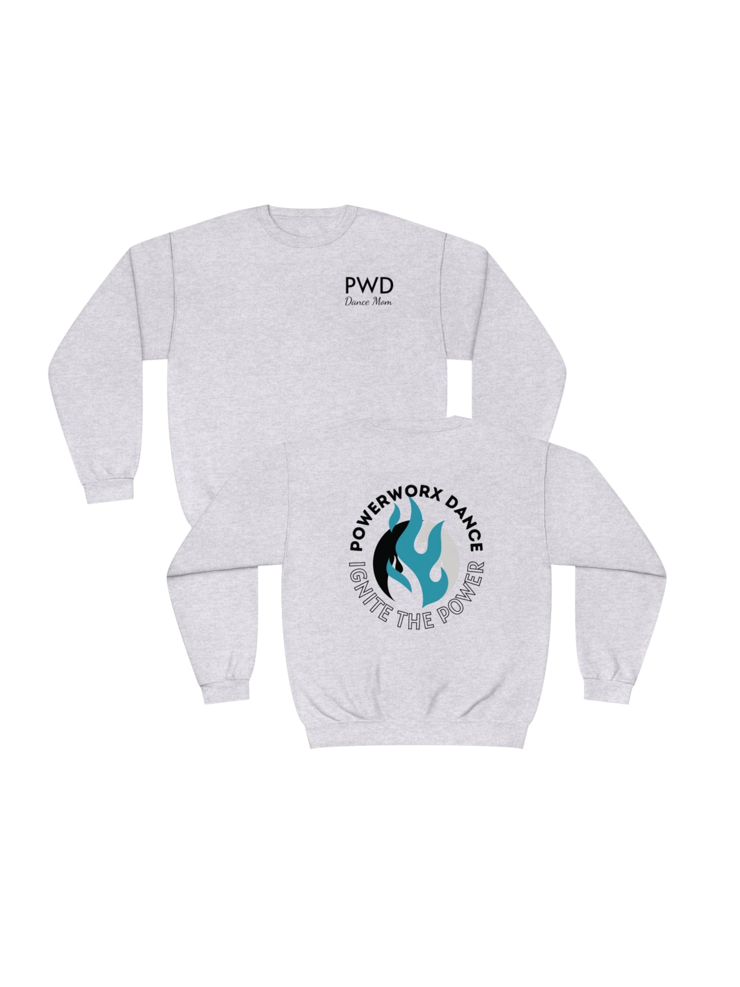 PWD | Adult Unisex Sweatshirt | Circle Ignite - Custom