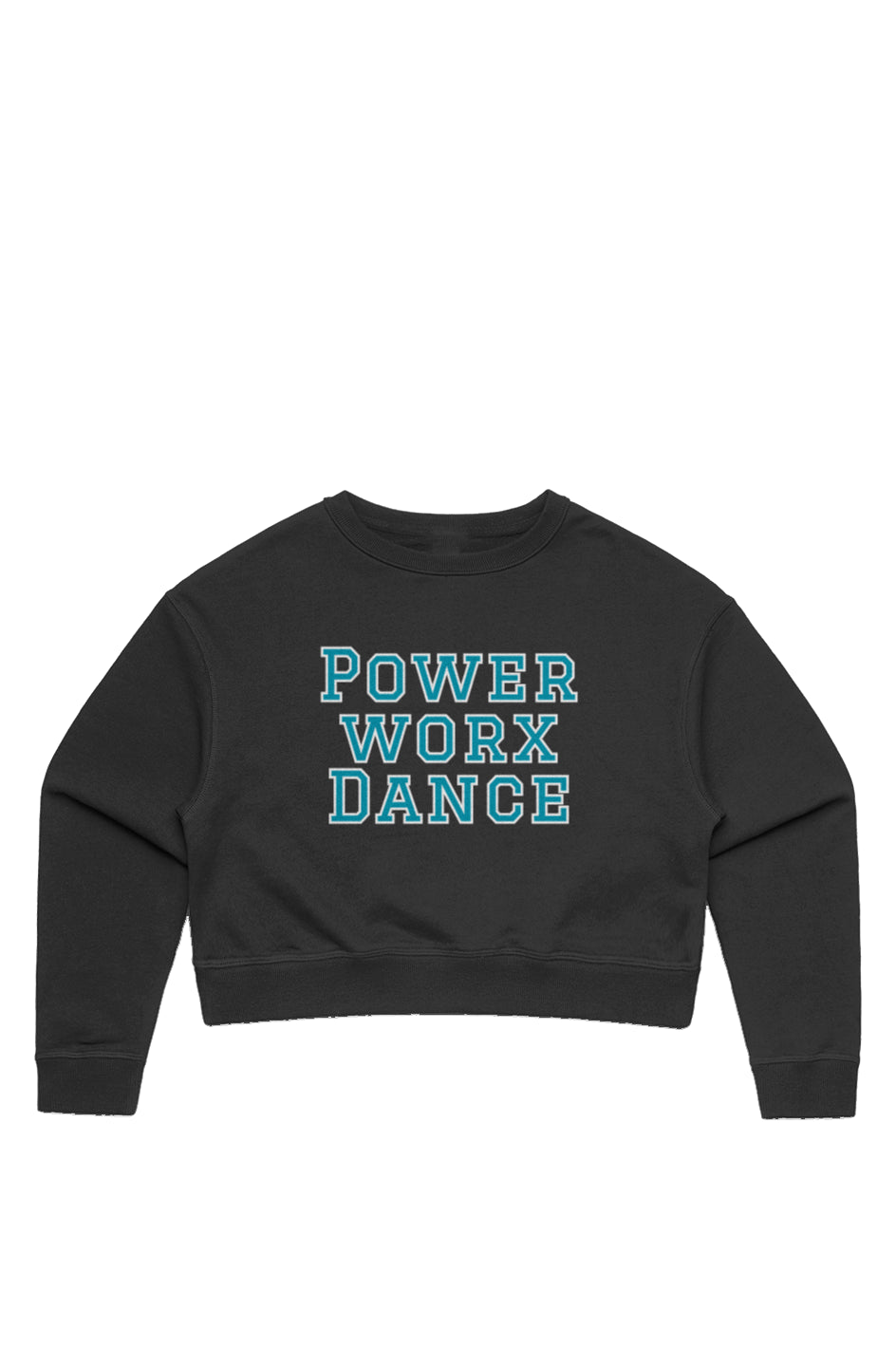 PWD | Womens Crop Crew| collegiate