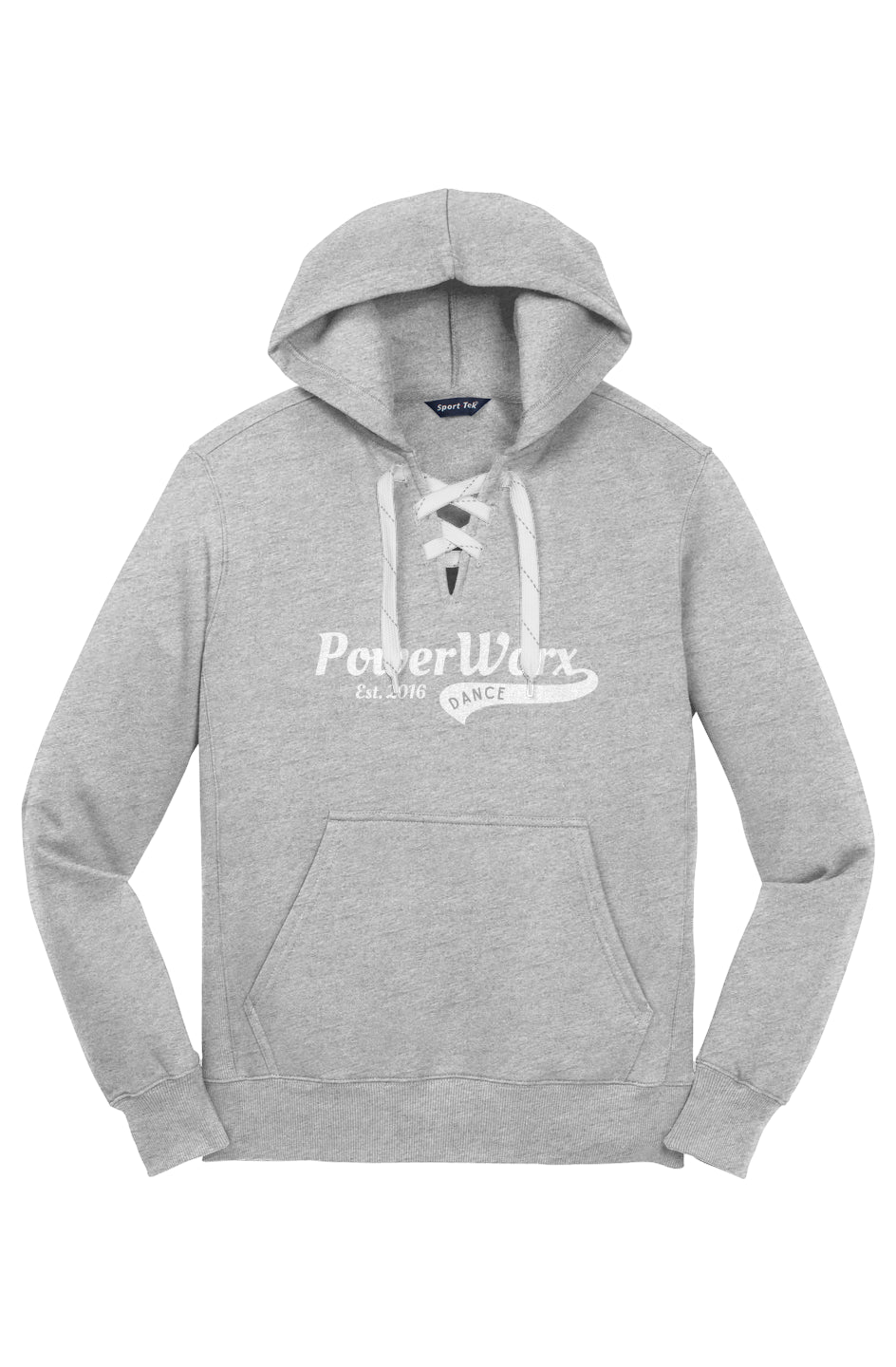 PWD| Lace Up Pullover Sweatshirt