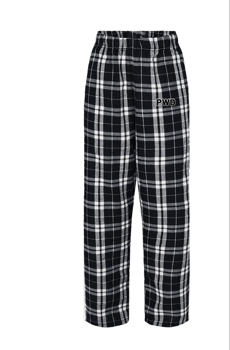 PWD | Youth Flannel Pants + Embroidery