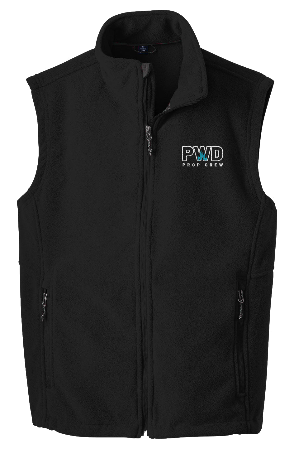 PWD| Embroidered Fleece Vest |Prop Crew