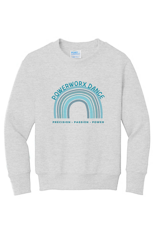 PWD| Kids| Youth Fleece Sweatshirt- Rainbow