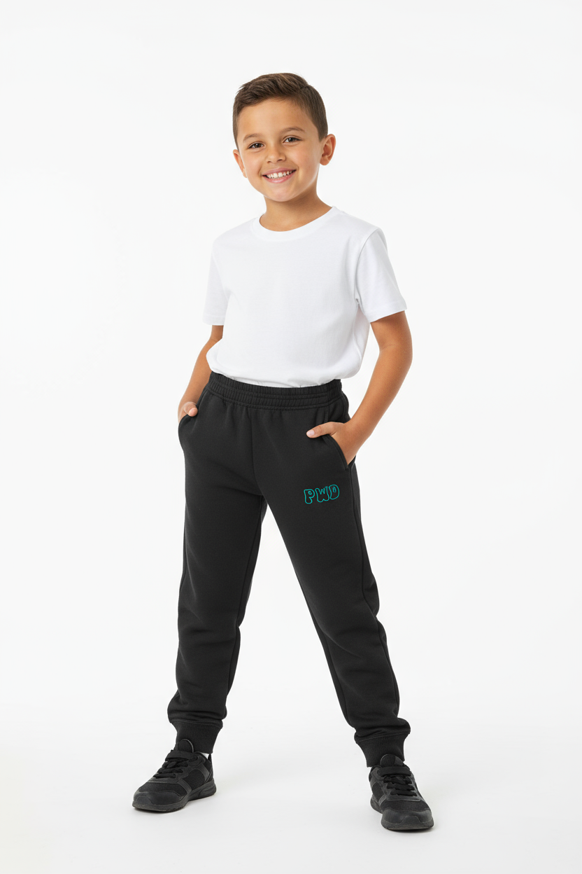 PWD | Kids| Youth Embroidered Fleece Jogger