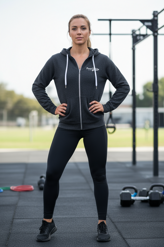 PWD| Adult Unisex Zip Hoodie|lightweight Icon Loopback Terry | game day