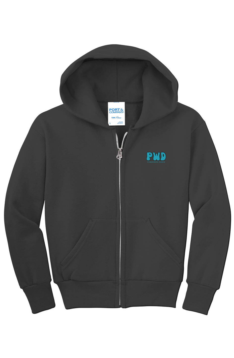 PWD| Kids| Youth Full Zip Fleece Hoodie - PWD