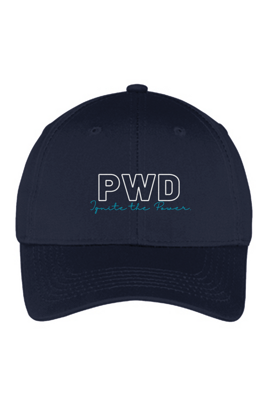 PWD| Kids| Youth Six-Panel Twill Cap - embroidery