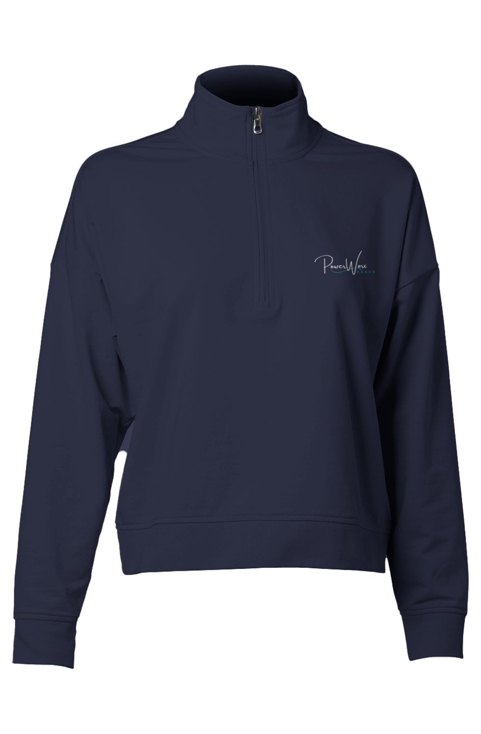 PWD| Womens Perform Embroidered Quarter Zip_PWDance