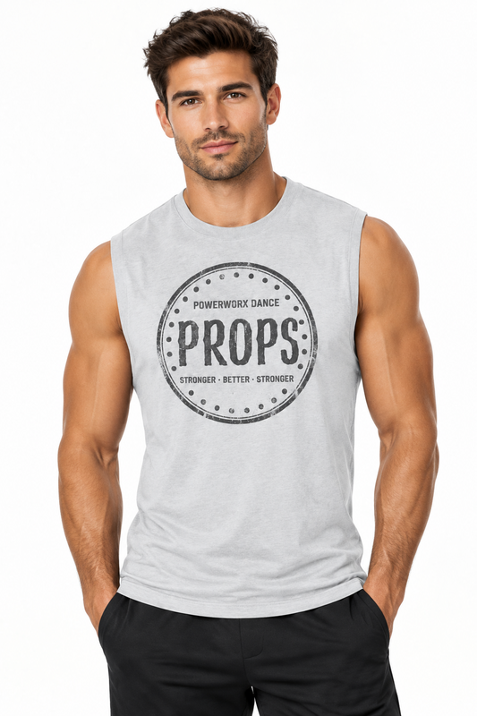 (PWD) Men's/Unisex Sleeveless Competitor Tee Powerprops2