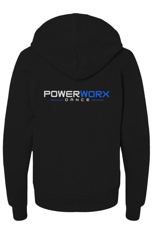 PWD Youth Sponge Fleece Full Zip Hoodie