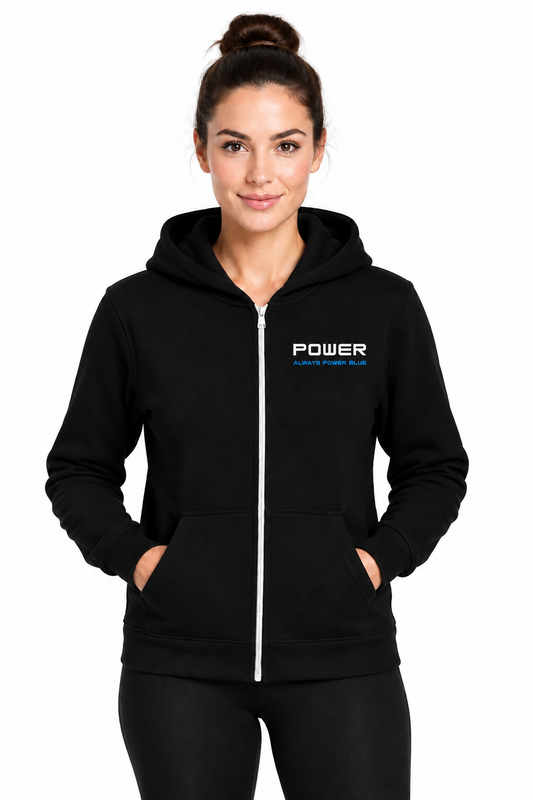(PWD) unisex zip hoody