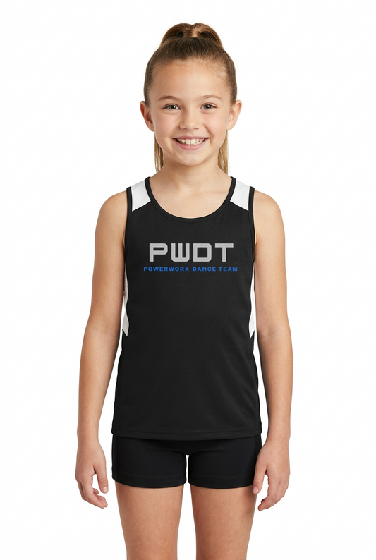 (PWD)Youth Club Track Tank PWDT classic