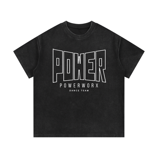 (PWD) Mineral Wash Waffle Knit T-Shirt
