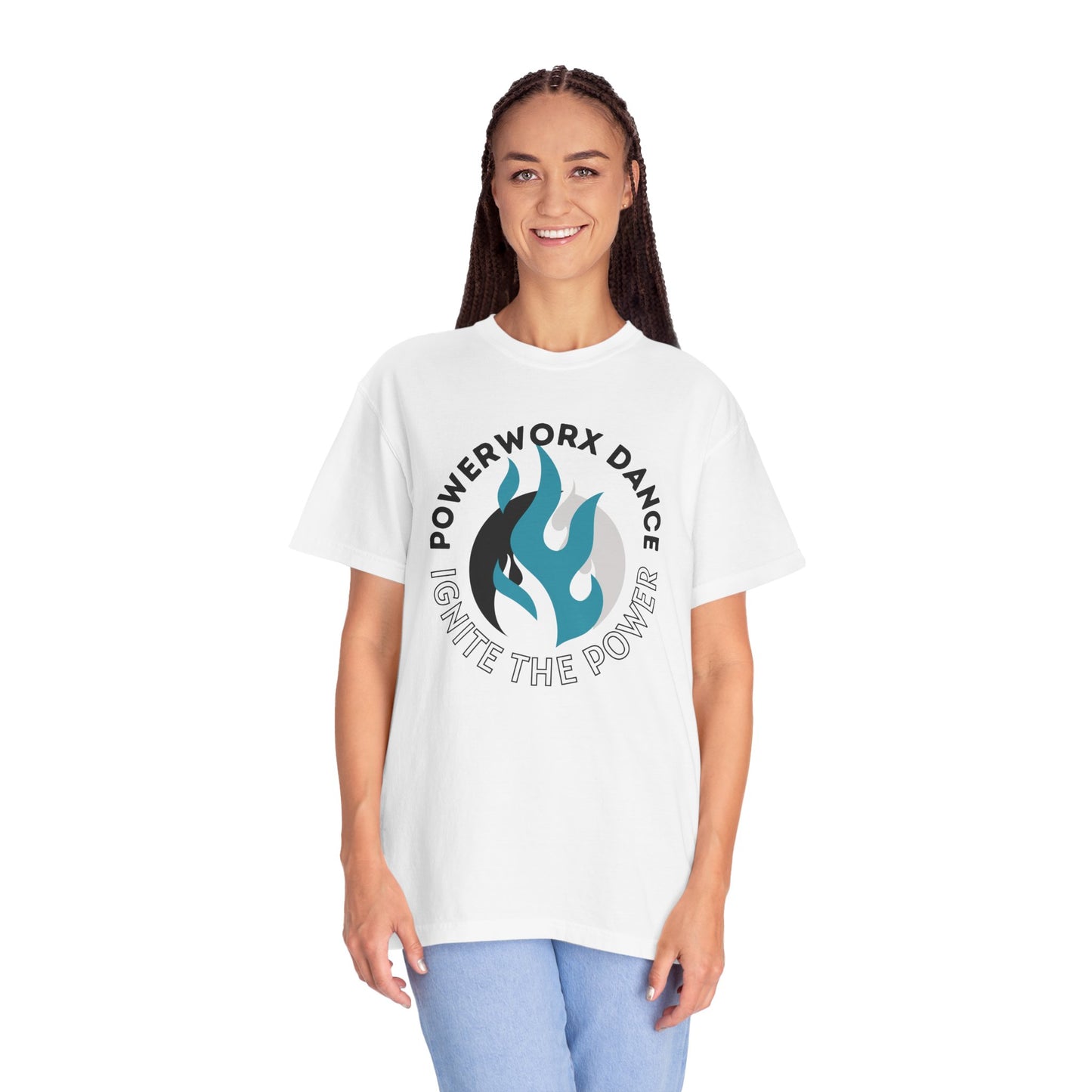 PWD | Unisex T Shirt | Garment-dyed heavyweight Tee Ignite