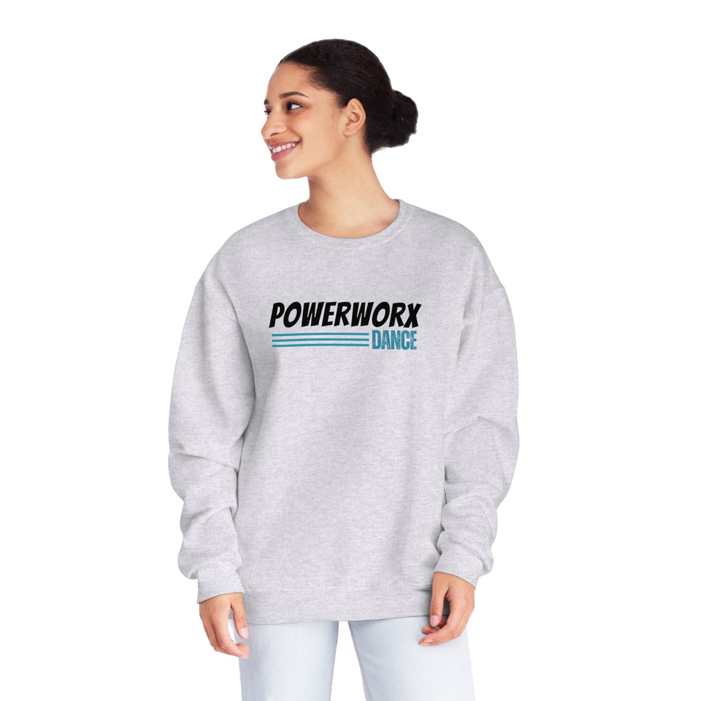 PWD | Adult Unisex Sweatshirt | Powerworx 3 lines