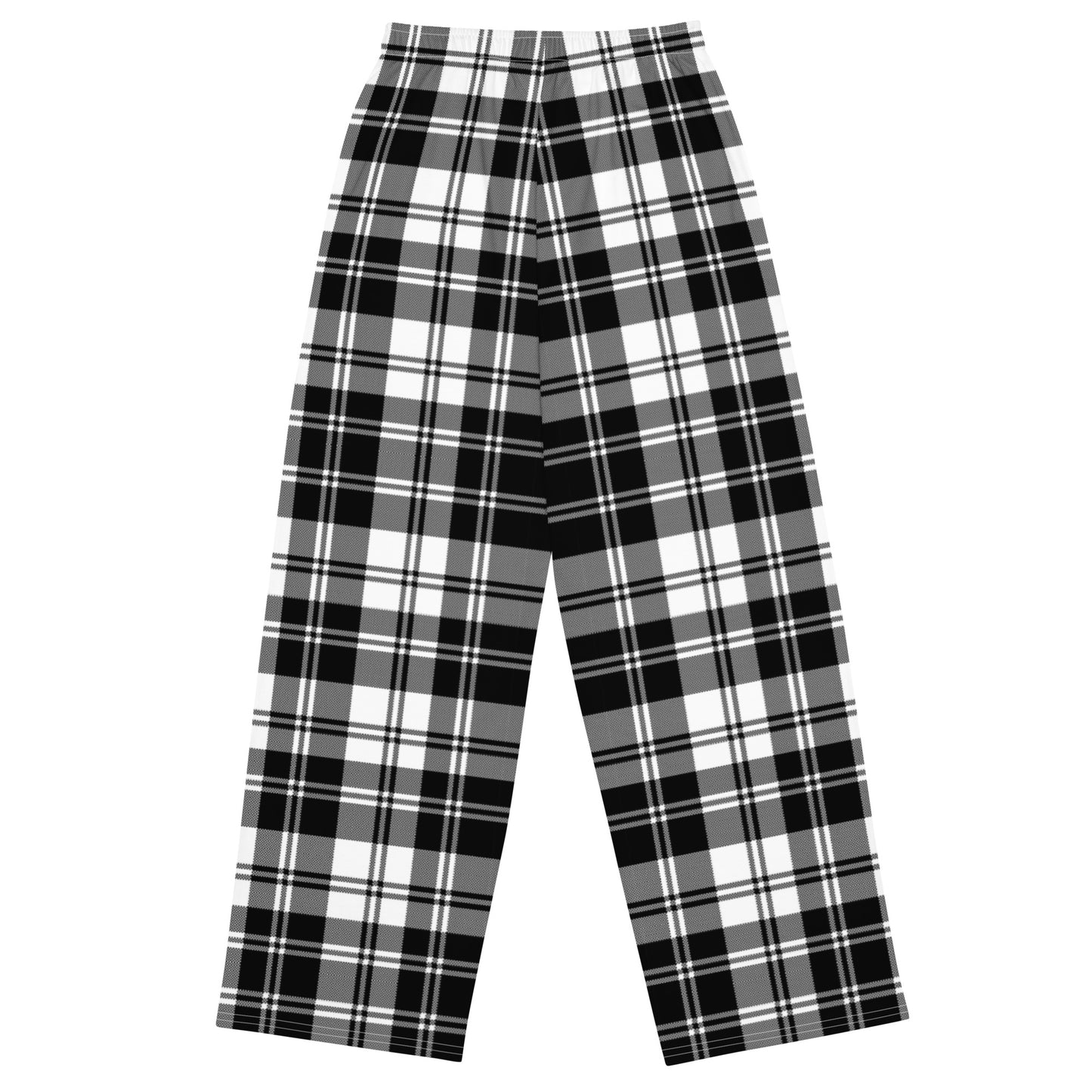PWD| unisex wide-leg pants | plaid loungers