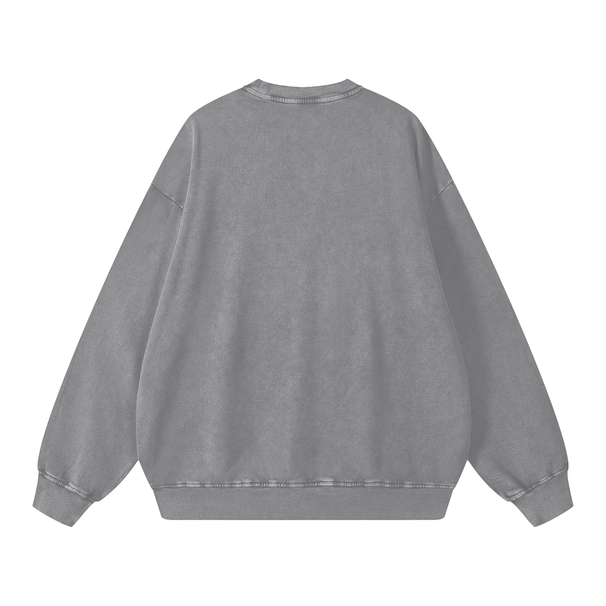 PWD STAFF Snow Washed Oversized Sweatshirt- PWDT Power
