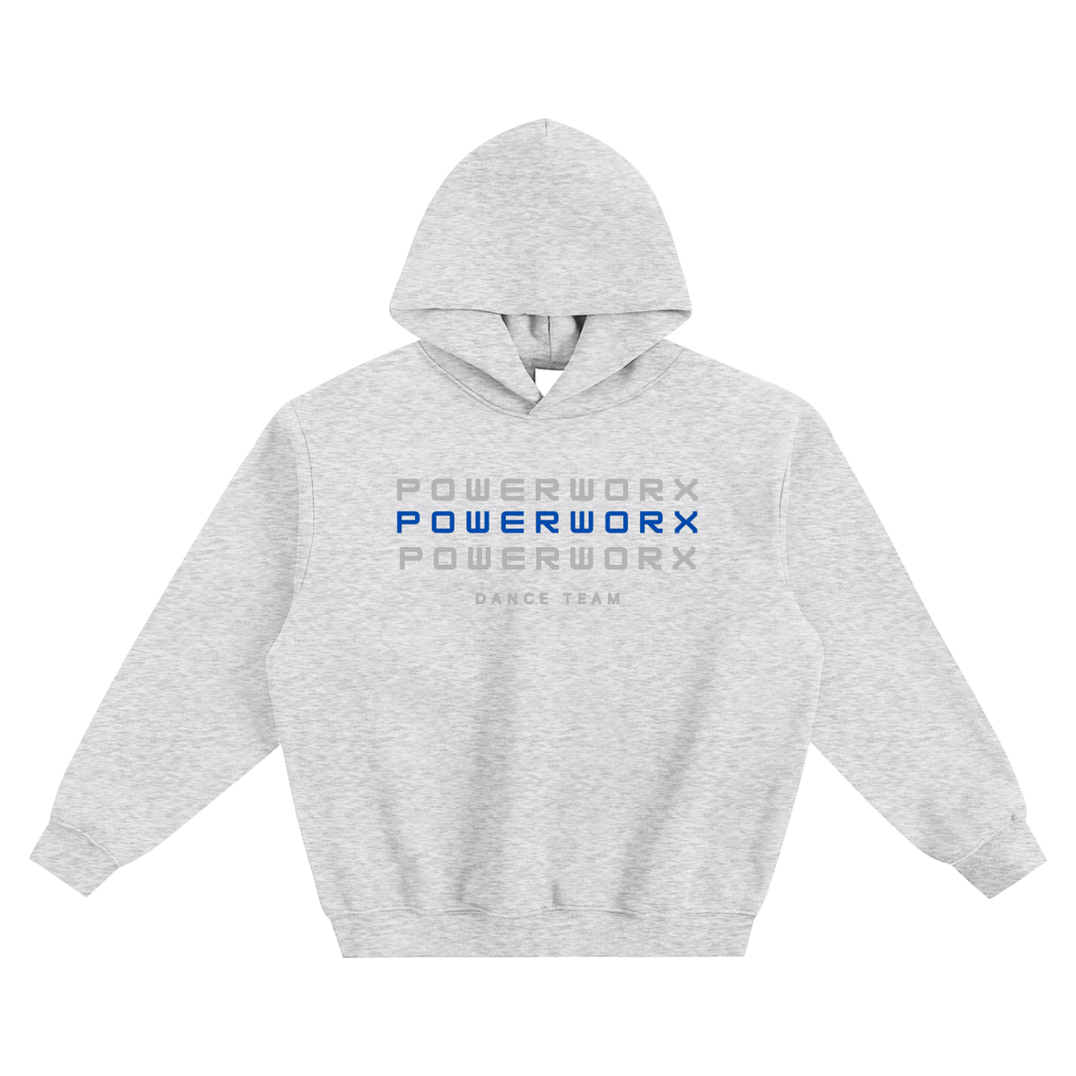 (PWD) Fleeced Boxy Hoodie - stripe