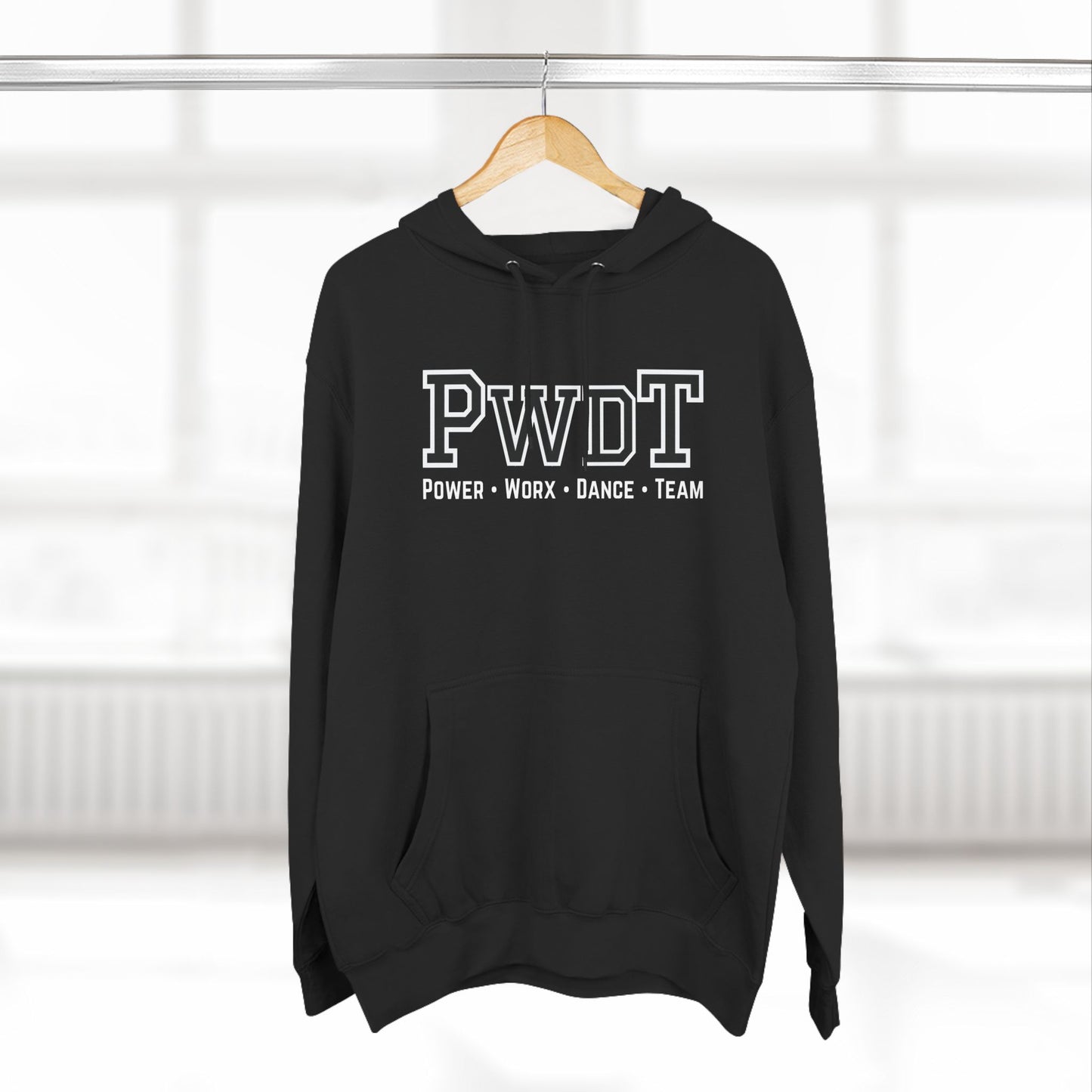 PWD | Adult Unisex Fleece hoodie | PWDT |Three-Panel Fleece Hoodie | Home Team
