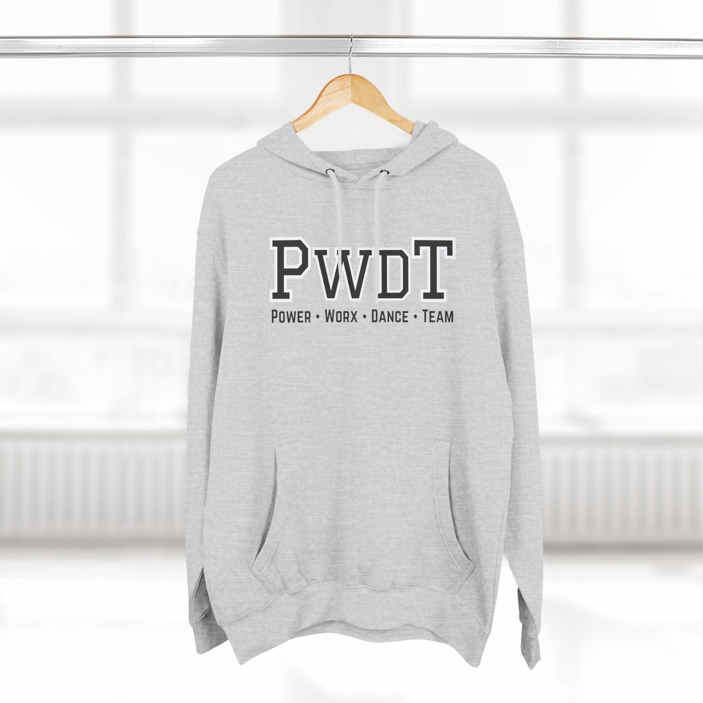 PWD | Adult Unisex Fleece hoodie | PWDT |Three-Panel Fleece Hoodie | Home Team