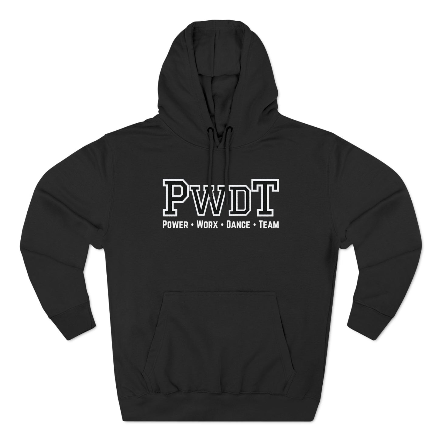 PWD | Adult Unisex Fleece hoodie | PWDT |Three-Panel Fleece Hoodie | Home Team