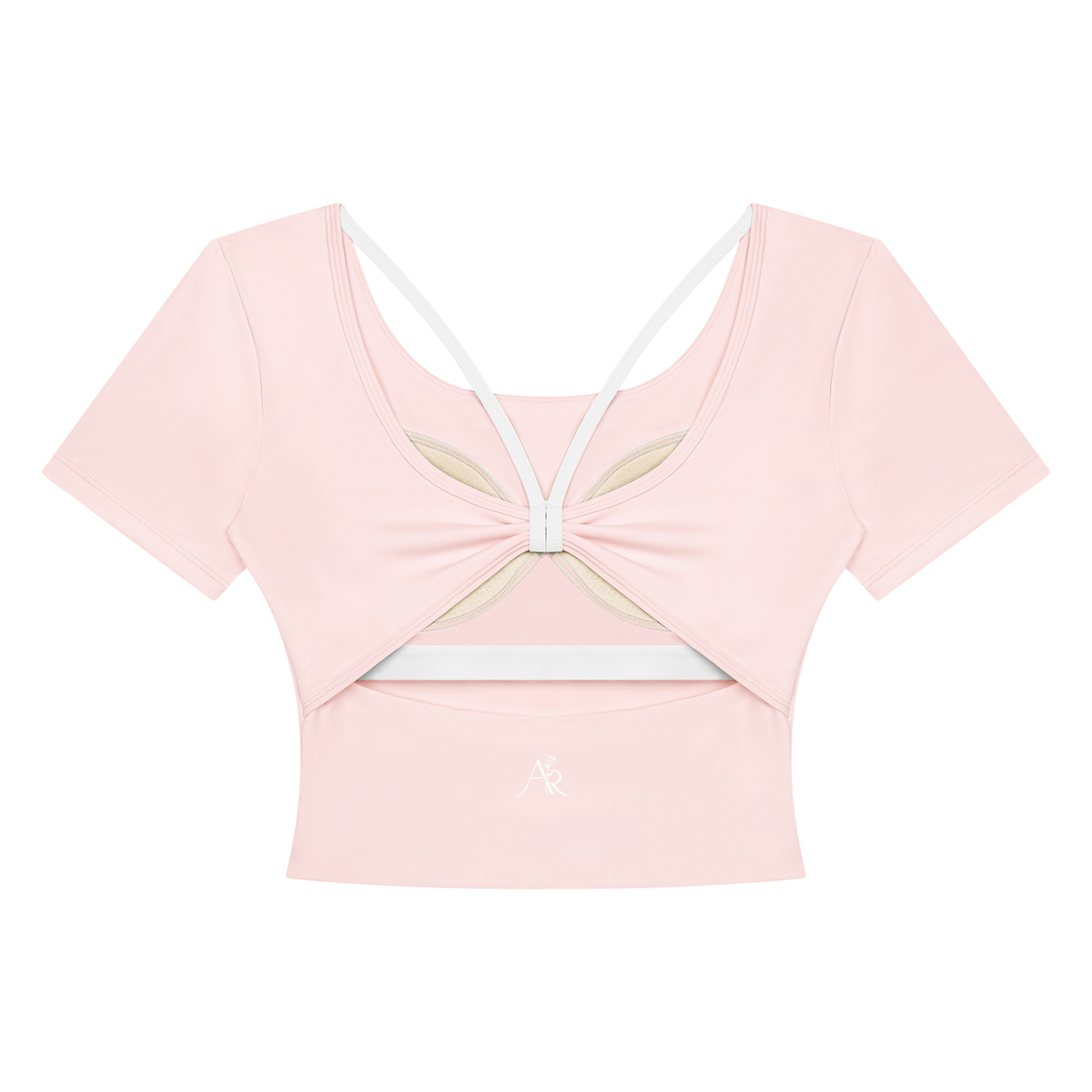 Women's Color Block Yoga T-Shirt