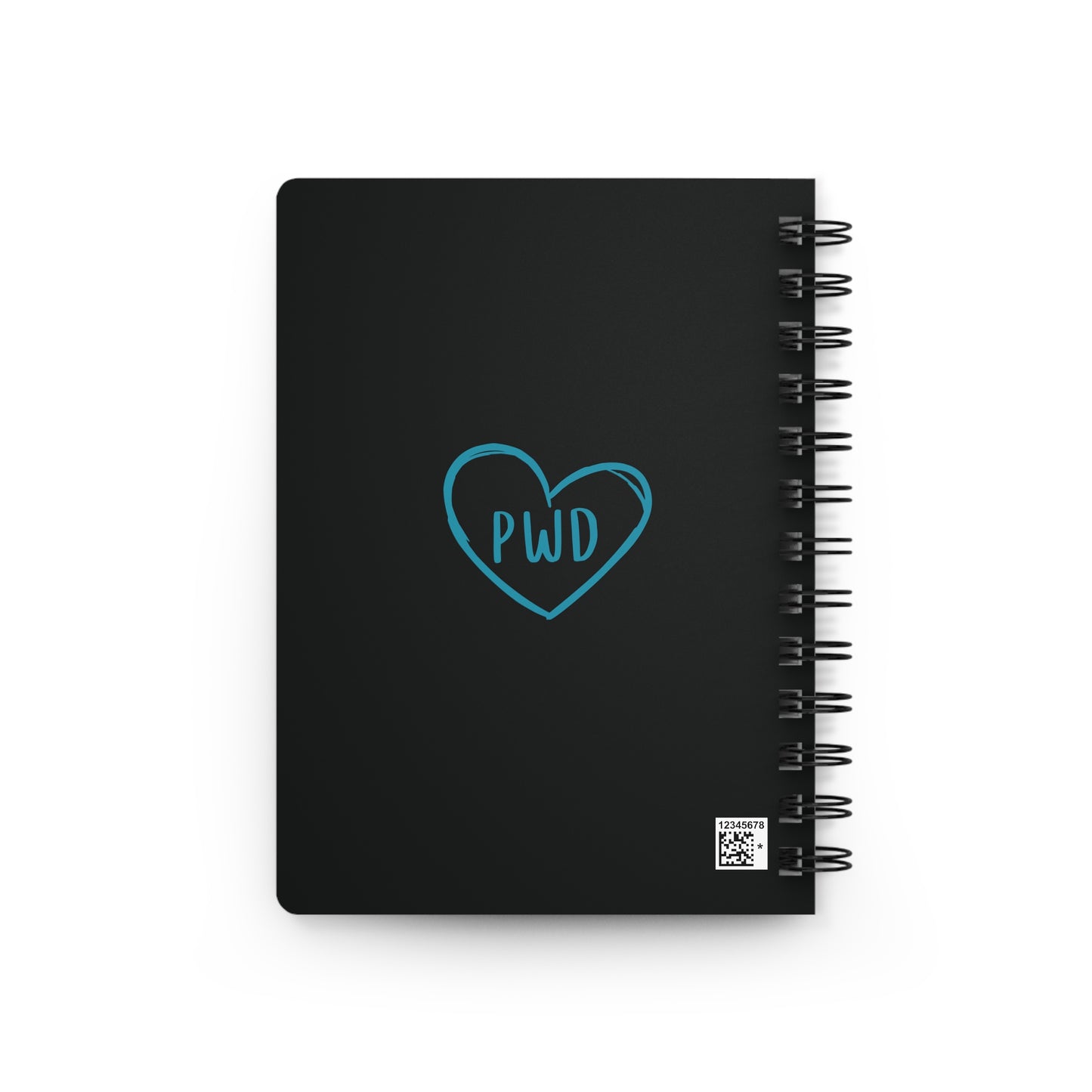 PWD| Bundle of 2 Spiral Bound Dance Journal/Notebook, Personalized - Hearts