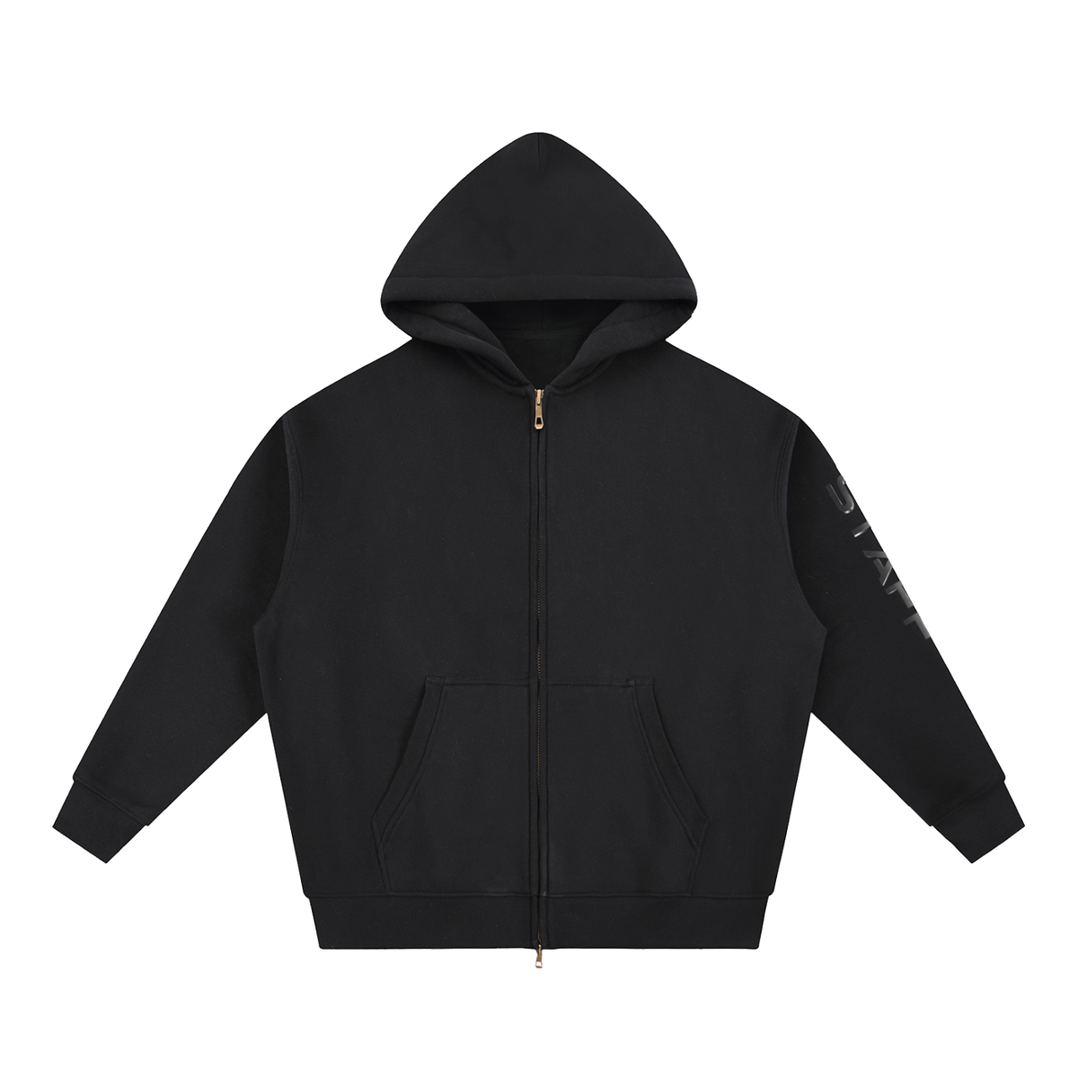PWD STAFF Essential Oversized Fleece Boxy Hoodie