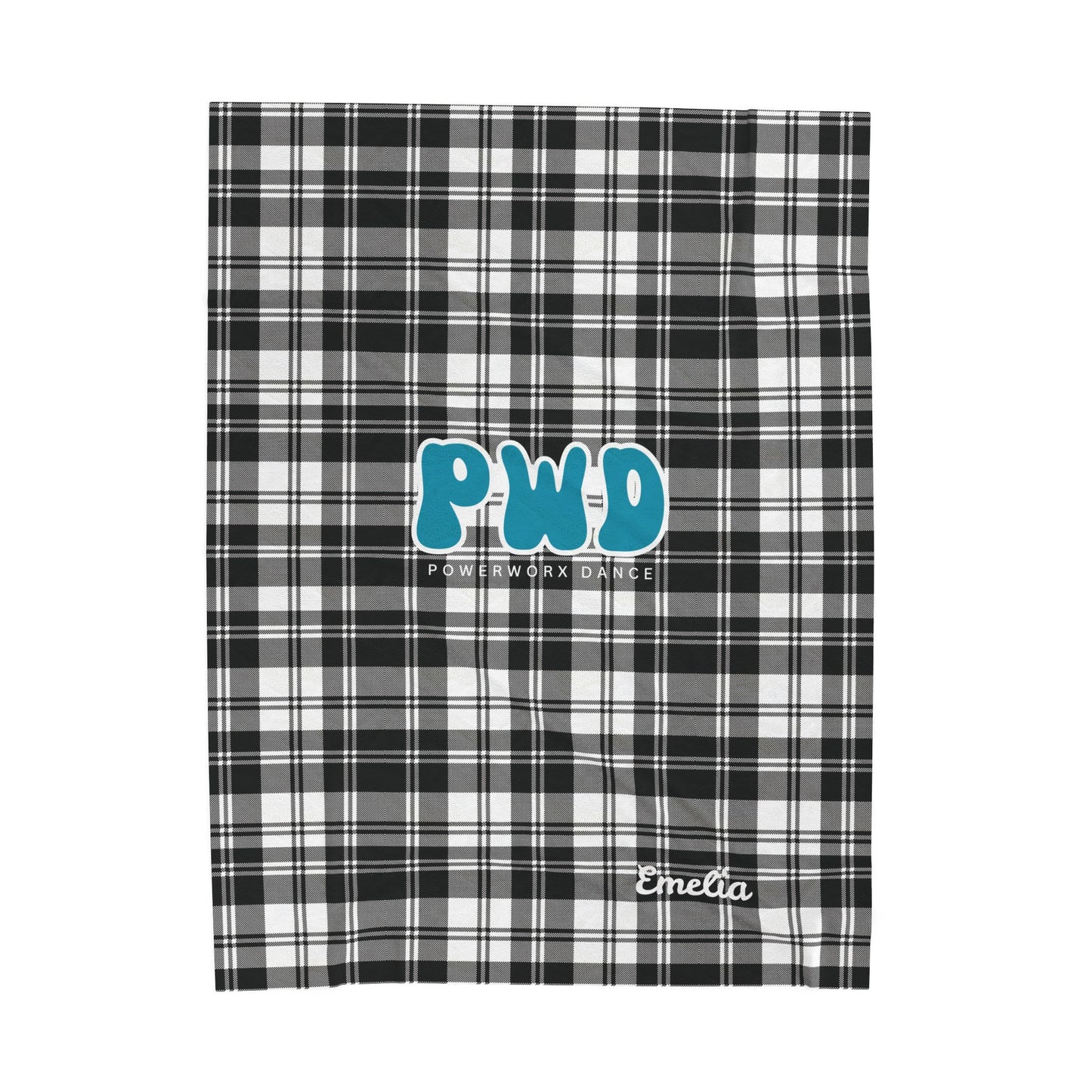 PWD |Cozy Plaid Velveteen Plush Blanket