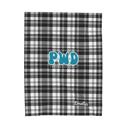 PWD |Cozy Plaid Velveteen Plush Blanket