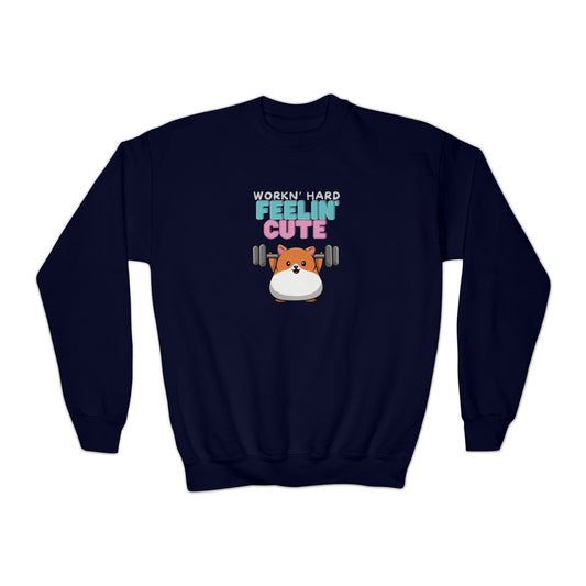 Kids motivational Sweatshirt for girls, crewneck sweatshirt gift for kids