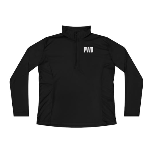 PWD| Quarter-Zip Ladies light Weight Pullover