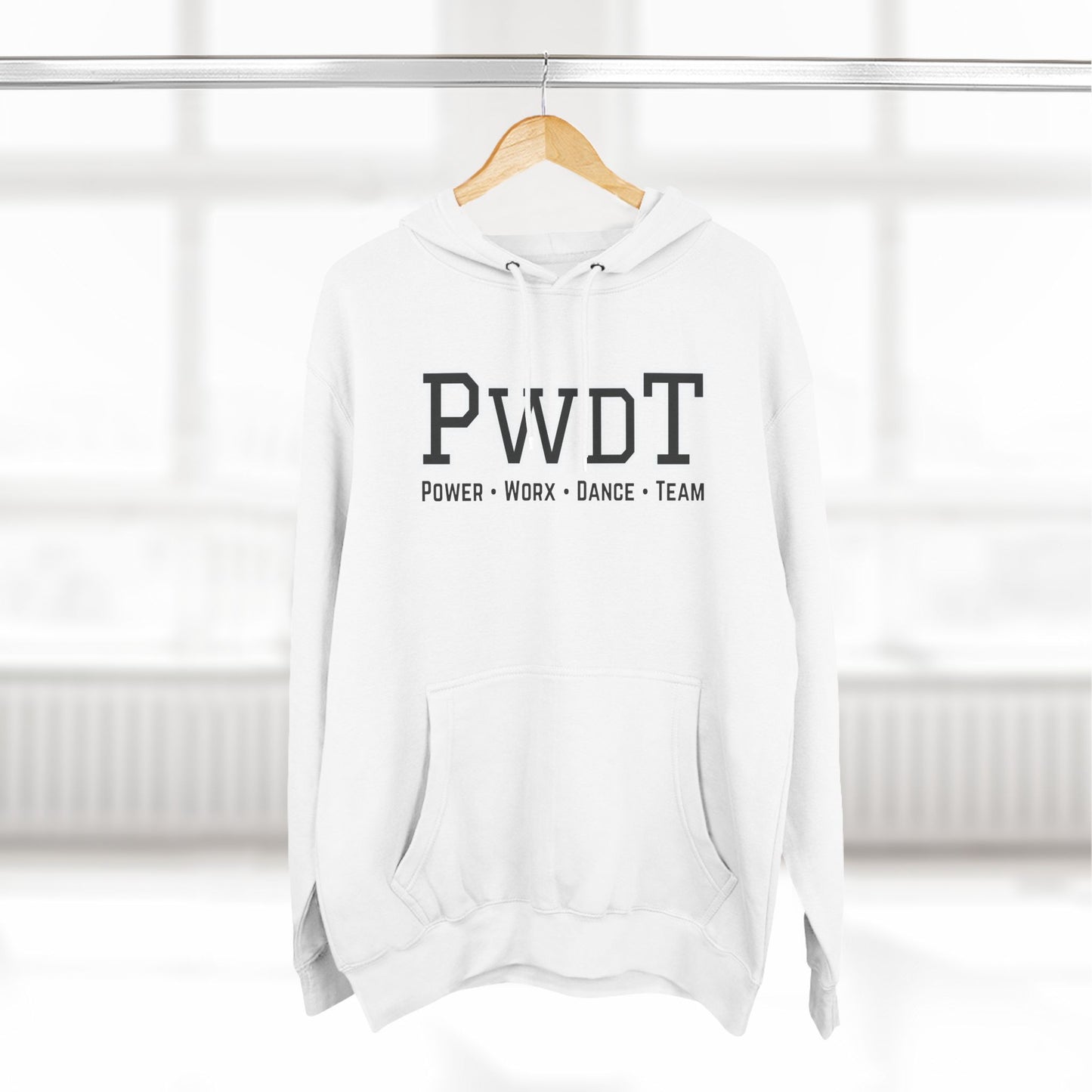 PWD | Adult Unisex Fleece hoodie | PWDT |Three-Panel Fleece Hoodie | Home Team