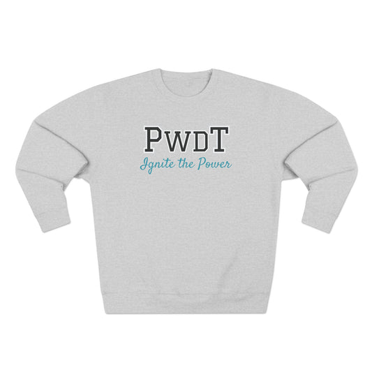 PWD | Adult Unisex Sweatshirt | script Ignite PWDT