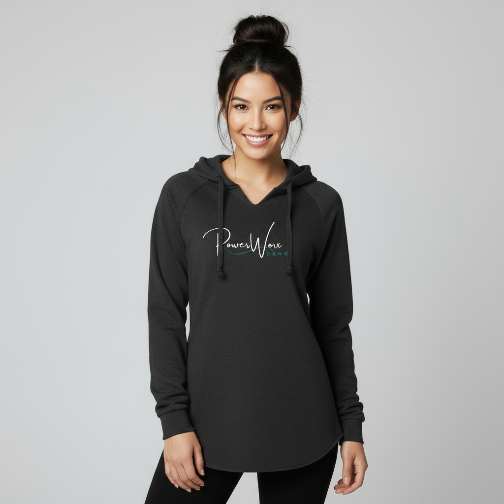 PWD| Womens Lightweight Wash Hooded Pullover