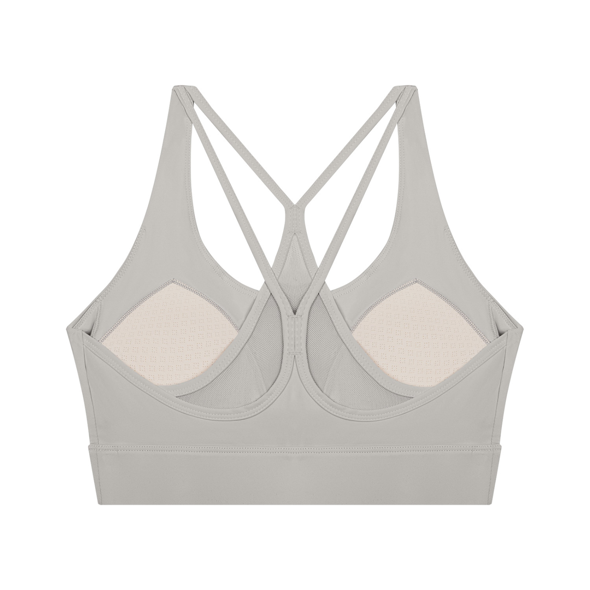 (PWD) Women's Cropped Yoga Sport Bra - PWDT