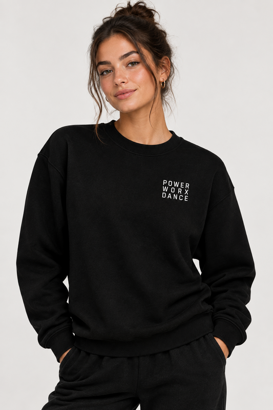 (PWD) Unisex Fleeced Sweatshirt- block