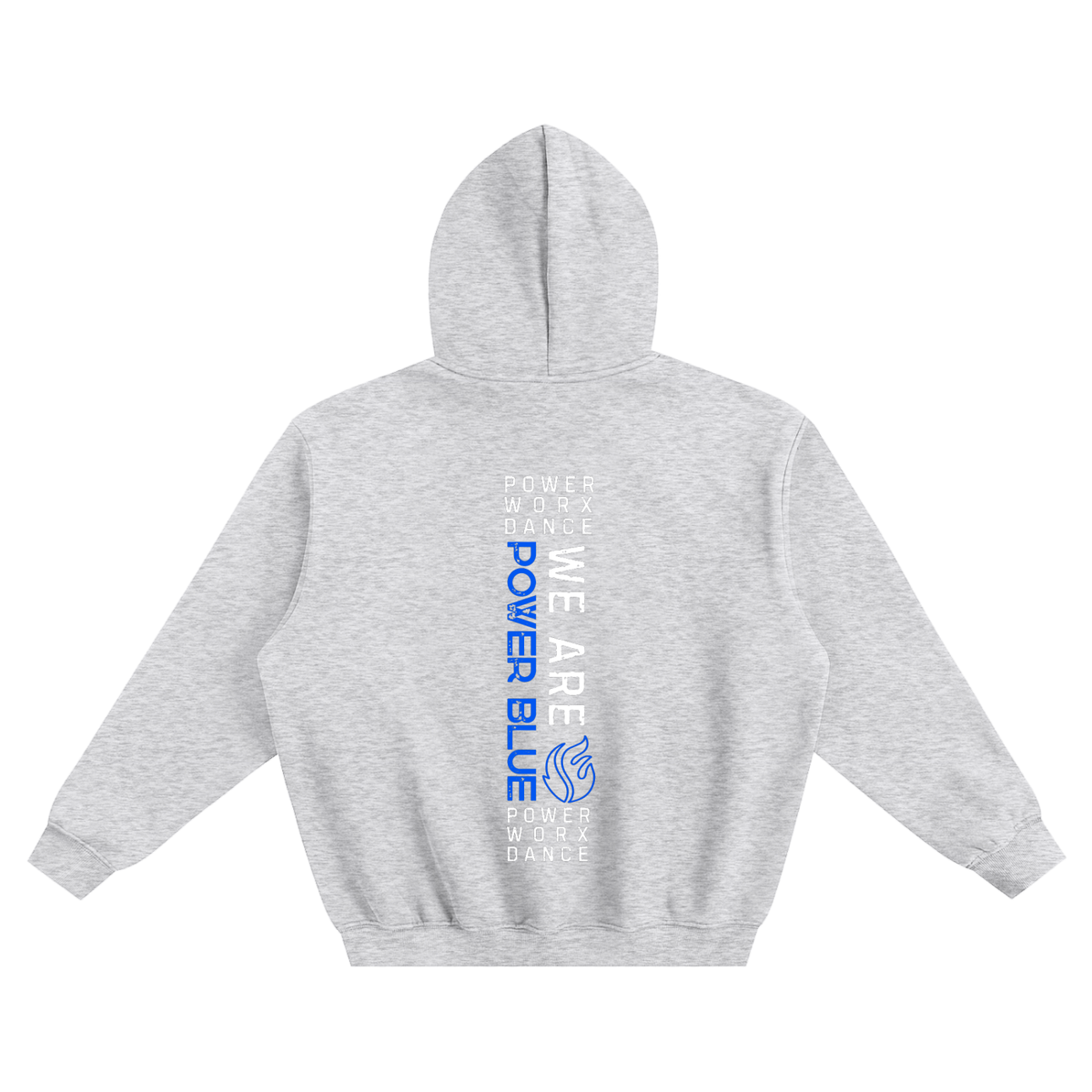 (PWD) Fleeced Boxy Hoodie - Power Blue