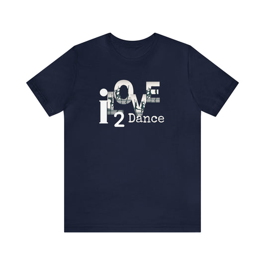 Dance shirt, love dance graphic tee