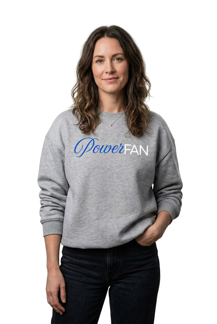 (PWD) Heavy Fleeced Sweatshirt - Power Fan
