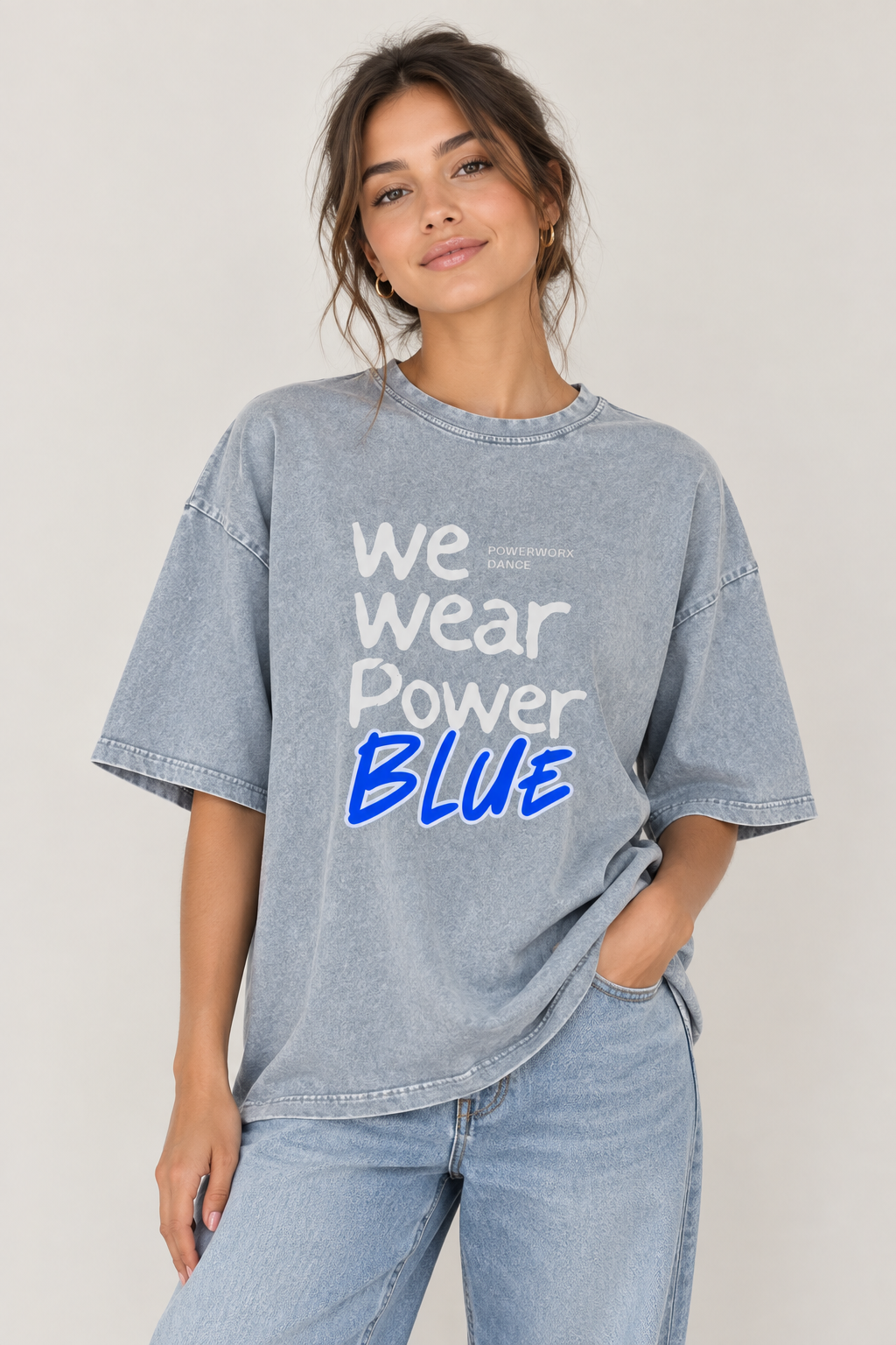(PWS) Mineral Wash Boxy Cotton T-Shirt