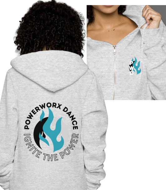 PWD | Adult Unisex Zip Hoodie | Ignite