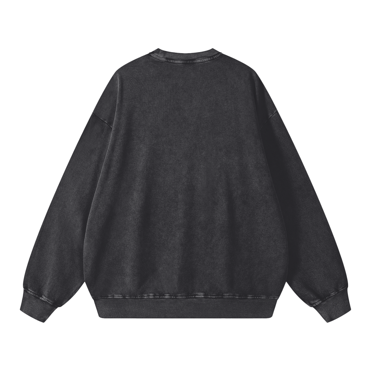 PWD STAFF Snow Washed Oversized Sweatshirt- PWDT Power
