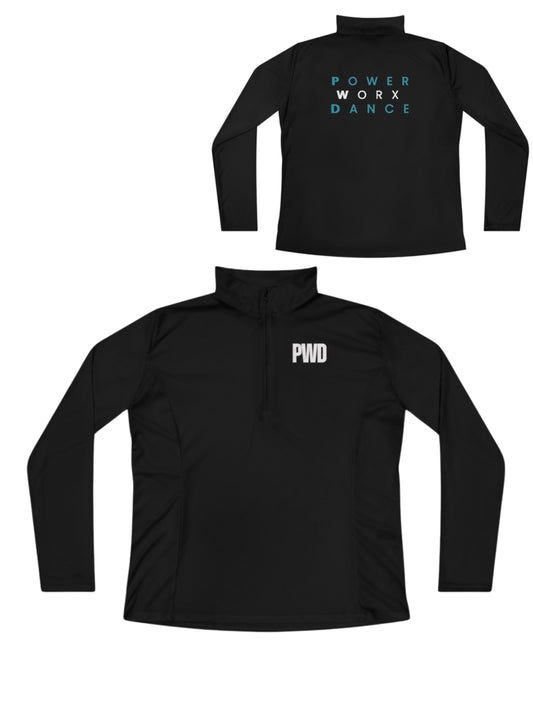PWD| Quarter-Zip Ladies light Weight Pullover