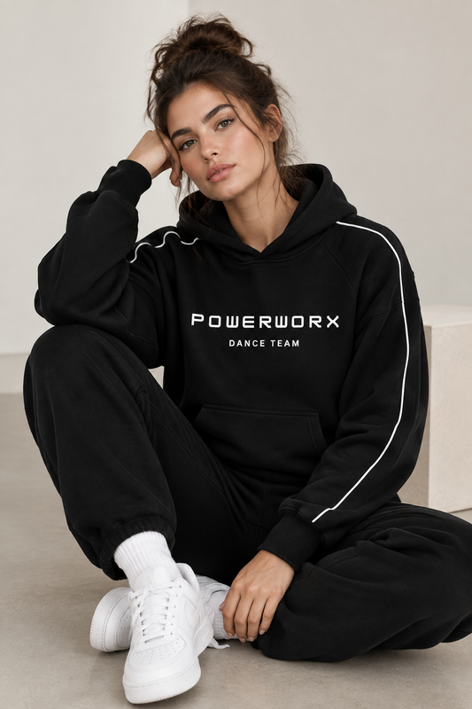 (PWD) Contrast Piping Raglan Hoodie
